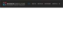 Tablet Screenshot of nygrenconsulting.com
